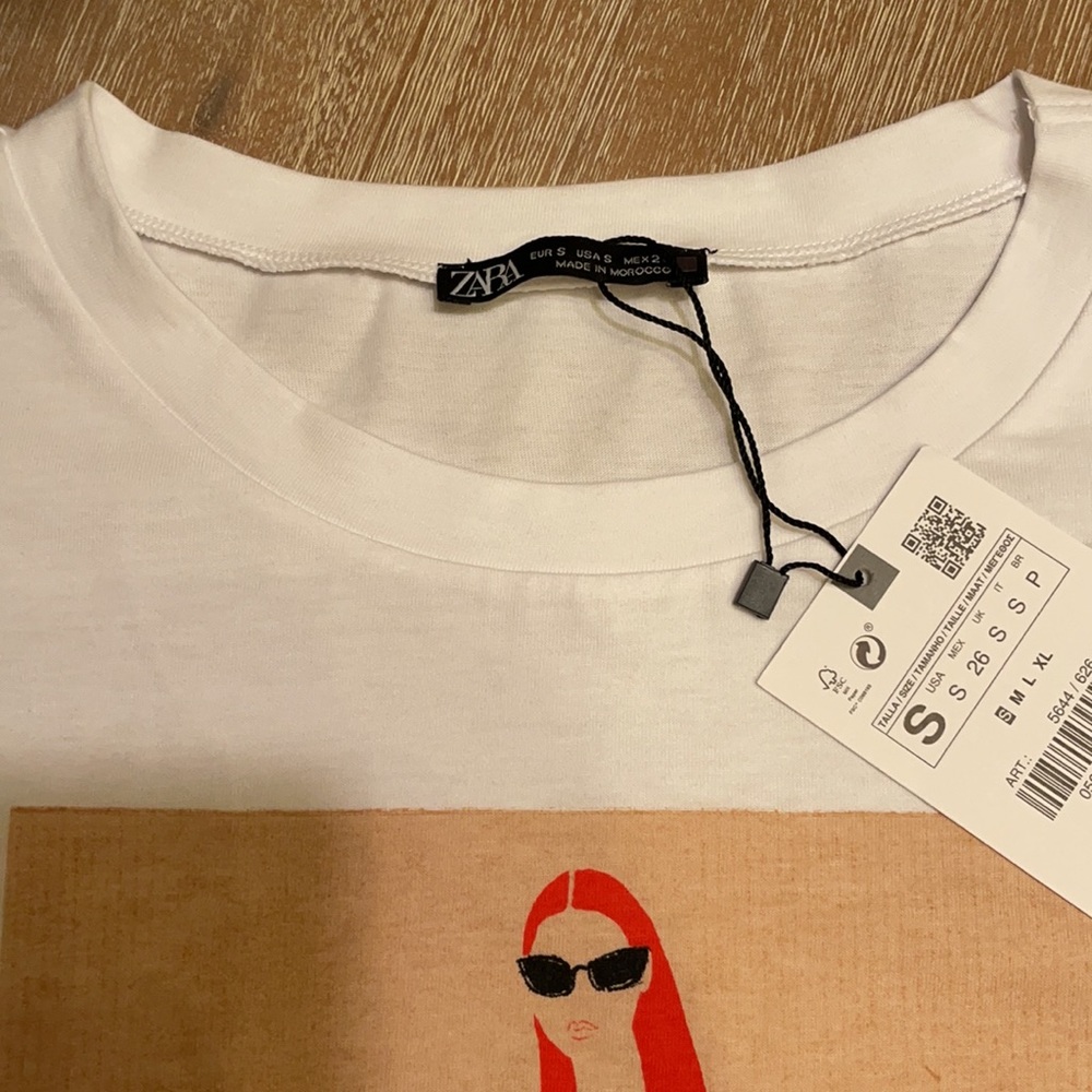 ZARA White Top Size S - Picture 3 of 11